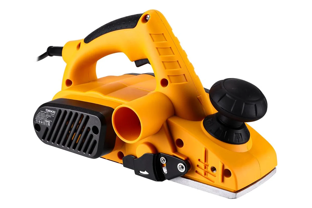 Рубанок DEKO DKEP1100W SET1, 1100Вт, 82 мм