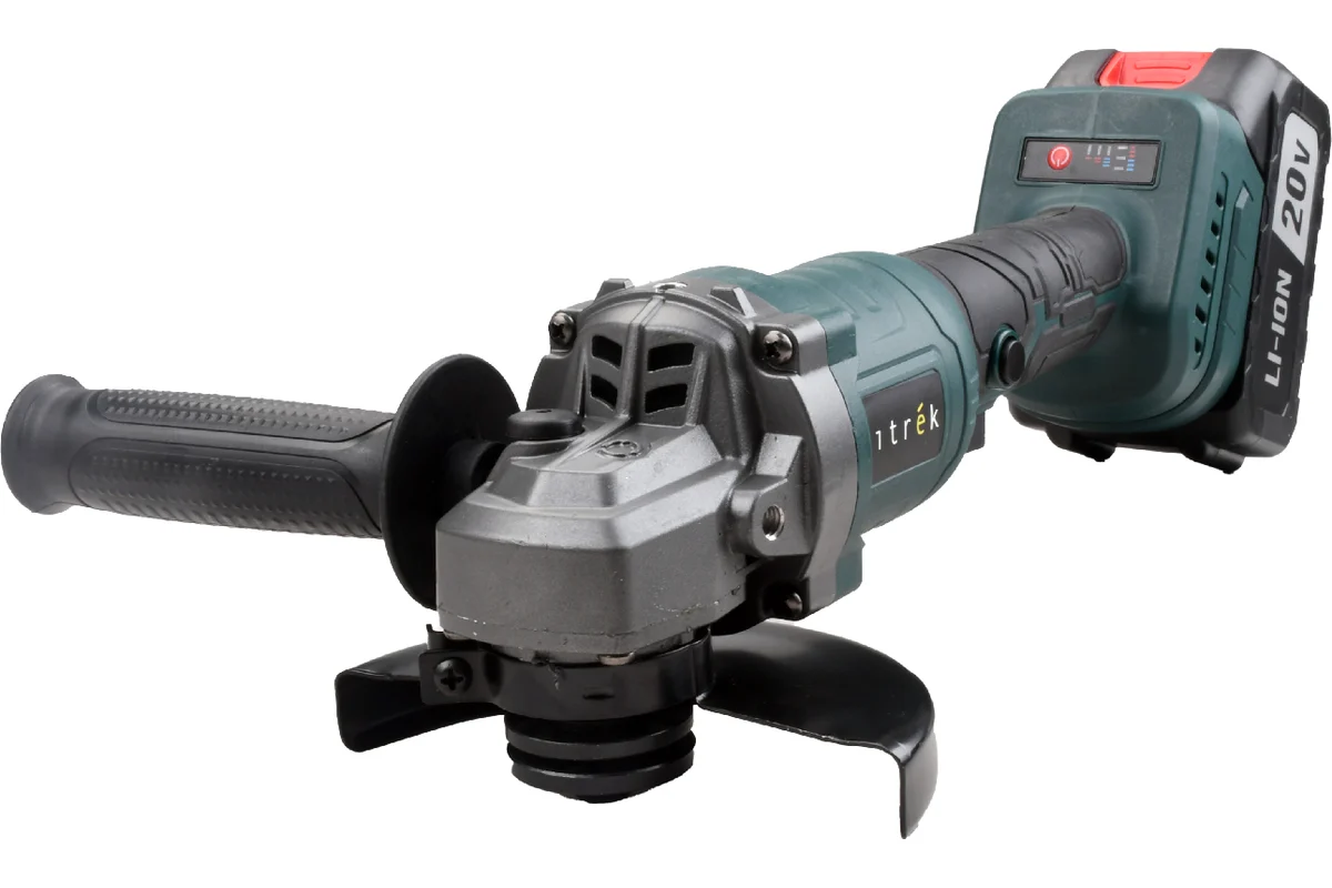 Углошлифовальная машина Zitrek ZKAG20-125 PRO (125мм, 20B, Li-Ion аккум, 4 Aч - 1шт, ЗУ, к