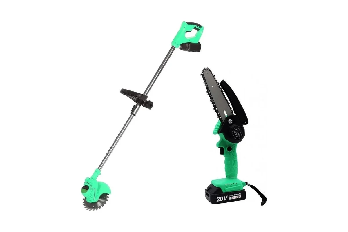 Набор аккумуляторного инструмента ZITREK (GreenCut 20, GreenSaw 20 Extra Power) 2 в 1, 2х2.0Ач