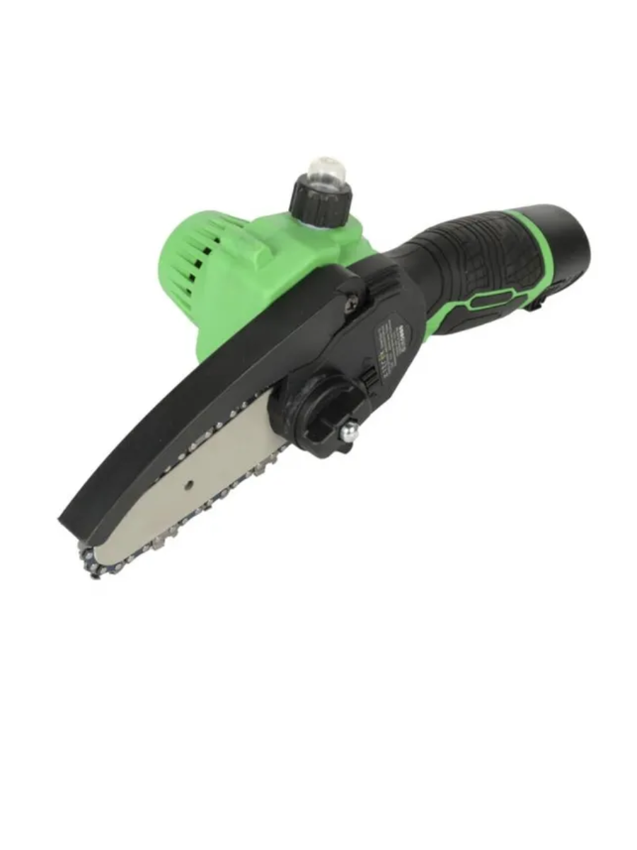 Пила цепная аккумуляторная Zitrek GreenSaw 12 (12В, 1,5Ач Li-ion аккум, 2шт, ЗУ)