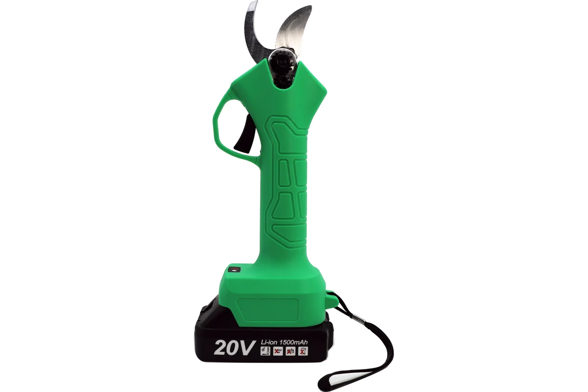Секатор аккумуляторный ZITREK GreenNer 20 (20В, 2,0Ач Li-ion аккум. 2шт., зу, кейс)