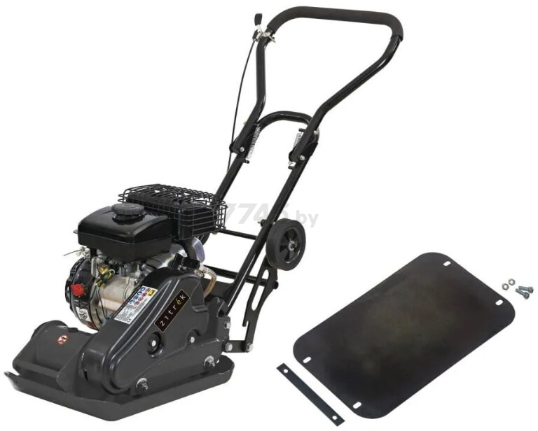 Виброплита Zitrek rz3k52 (Loncin 154F; 50 кг; упл.200 мм, с ковриком для виброплиты)