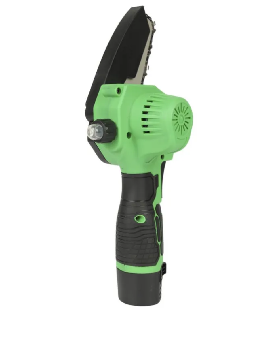 Пила цепная аккумуляторная Zitrek GreenSaw 12 (12В, 1,5Ач Li-ion аккум, 2шт, ЗУ)